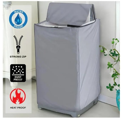 Premium Waterproof Washing Machine Cover – Dustproof, Sunproof & All-Weather Protection