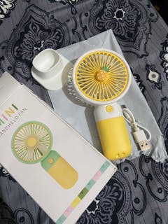 Mini Floral Handheld Fan
