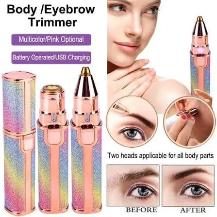 Ladies Hair Remover – Electric Facial Hair Remover for Women | Painless Face Hair Removal & Beauty Grooming Tool