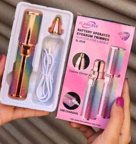 Ladies Hair Remover – Electric Facial Hair Remover for Women | Painless Face Hair Removal & Beauty Grooming Tool