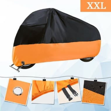 Premium Waterproof Bike Cover – Heavy Duty Dustproof, UV Resistant & All-Weather Motorcycle Protection