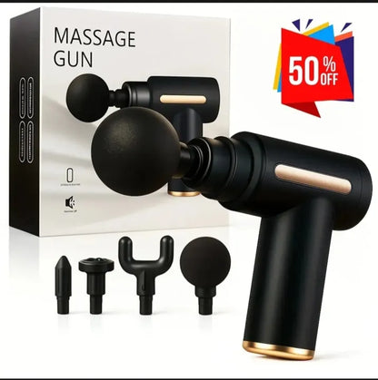 Massage Gun Deep Tissue Muscle Massager – Rechargeable Electric Body Massager