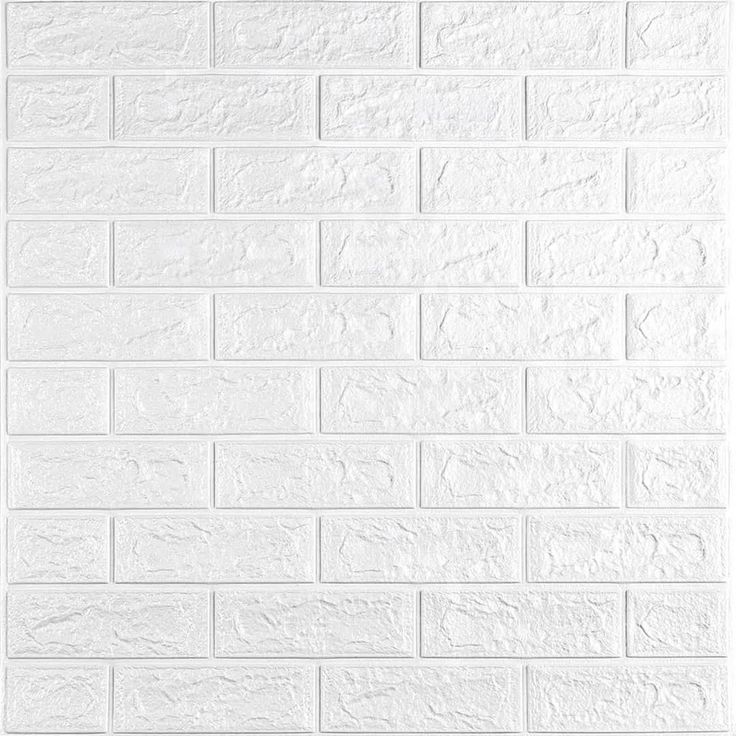 3D Wall Brick Sheet, 3D Brick Wall Panel, 3D Brick Wallpaper, Self Adhesive Wall Sheet,