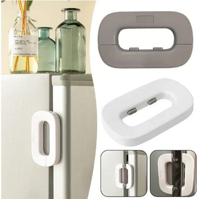 Fridge Lock – Child Safety Refrigerator Door Lock | Self-Adhesive Baby Proof Lock for Fridge, Freezer, Cabinets & Drawers**