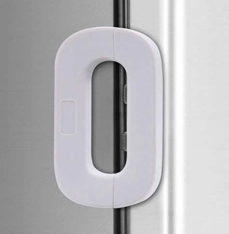 Fridge Lock – Child Safety Refrigerator Door Lock | Self-Adhesive Baby Proof Lock for Fridge, Freezer, Cabinets & Drawers**