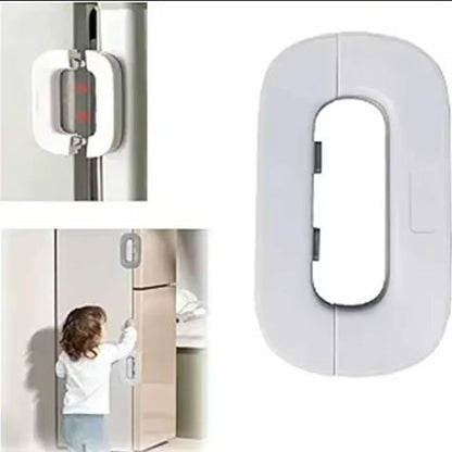 Fridge Lock – Child Safety Refrigerator Door Lock | Self-Adhesive Baby Proof Lock for Fridge, Freezer, Cabinets & Drawers**