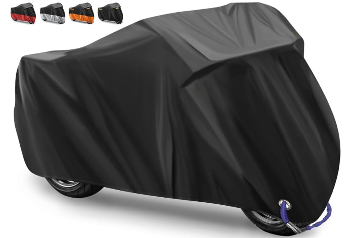 Premium Waterproof Bike Cover – Heavy Duty Dustproof, UV Resistant & All-Weather Motorcycle Protection