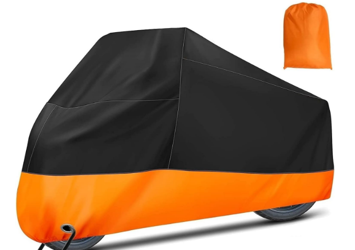 Premium Waterproof Bike Cover – Heavy Duty Dustproof, UV Resistant & All-Weather Motorcycle Protection